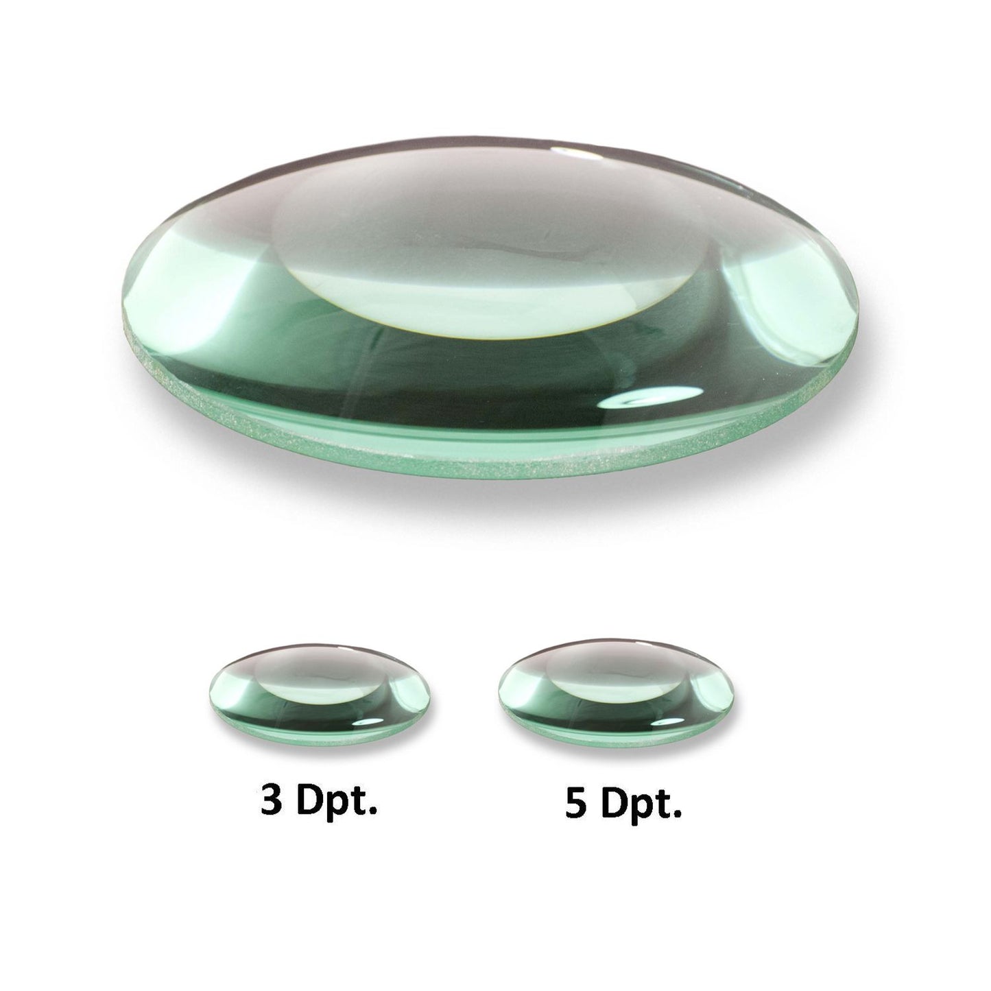 Lentille de rechange Lumeno 824X 177 mm pour lampe loupe 3 ou 5 dioptries