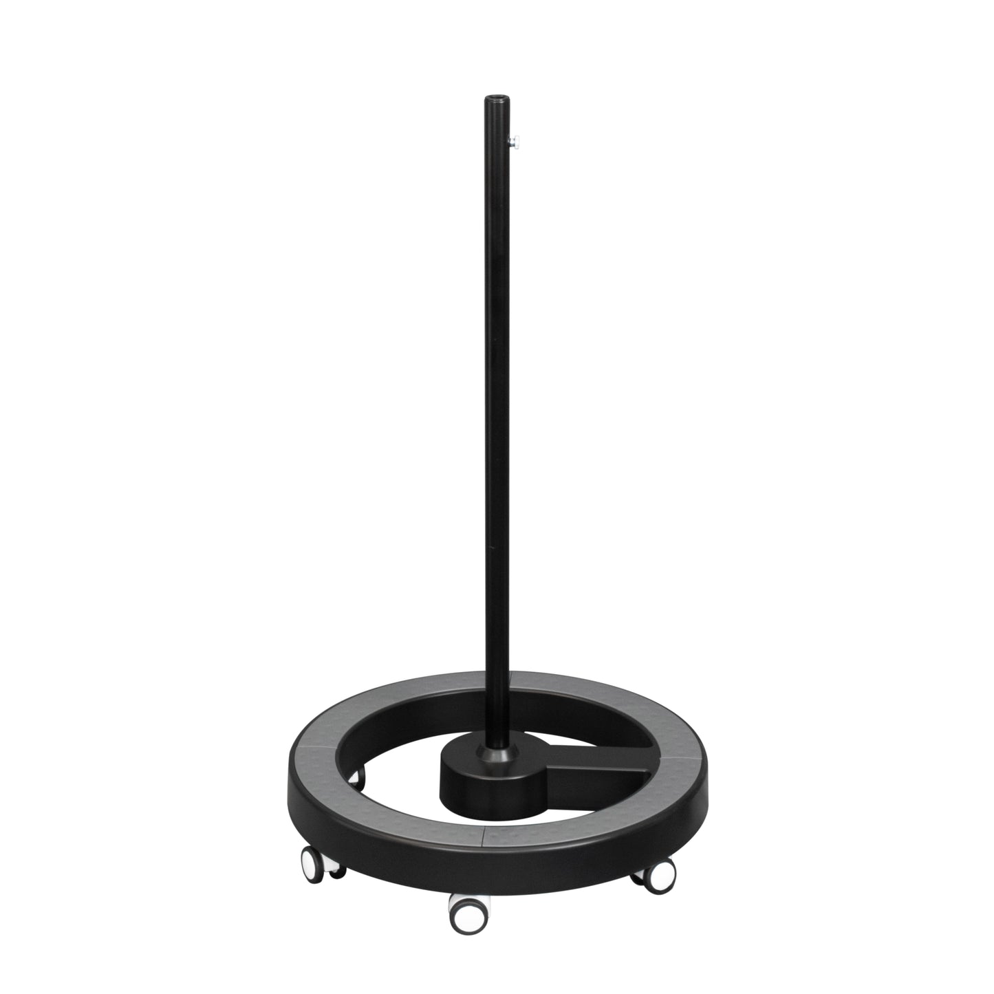 Trépied roulant Lumeno 6159 avec anneau de support vert, gris ou noir, design